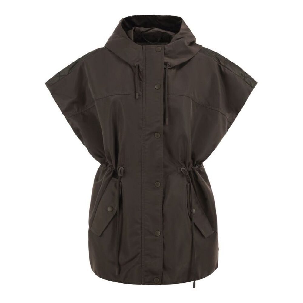Weekend Maxmara Women Wkdorigano - Hooded Technical Fabric Gilet